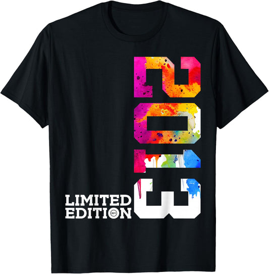 11 YEARS 11TH BIRTHDAY LIMITED EDITION 2013 , black T-Shirt