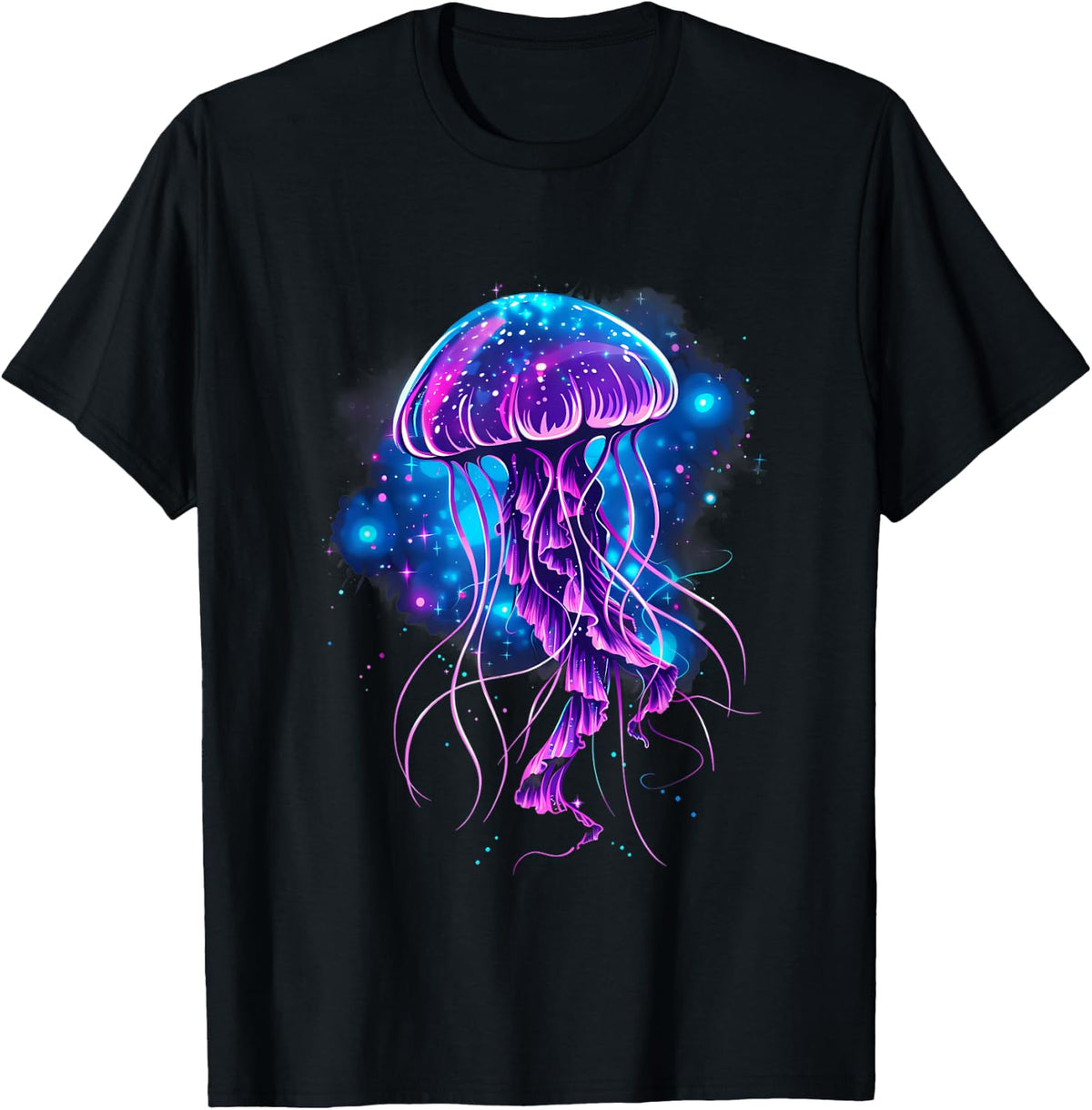 Jellyfish Artwork Sea Ocean Jellyfish Ocean Sea Animal Lover , black T-Shirt
