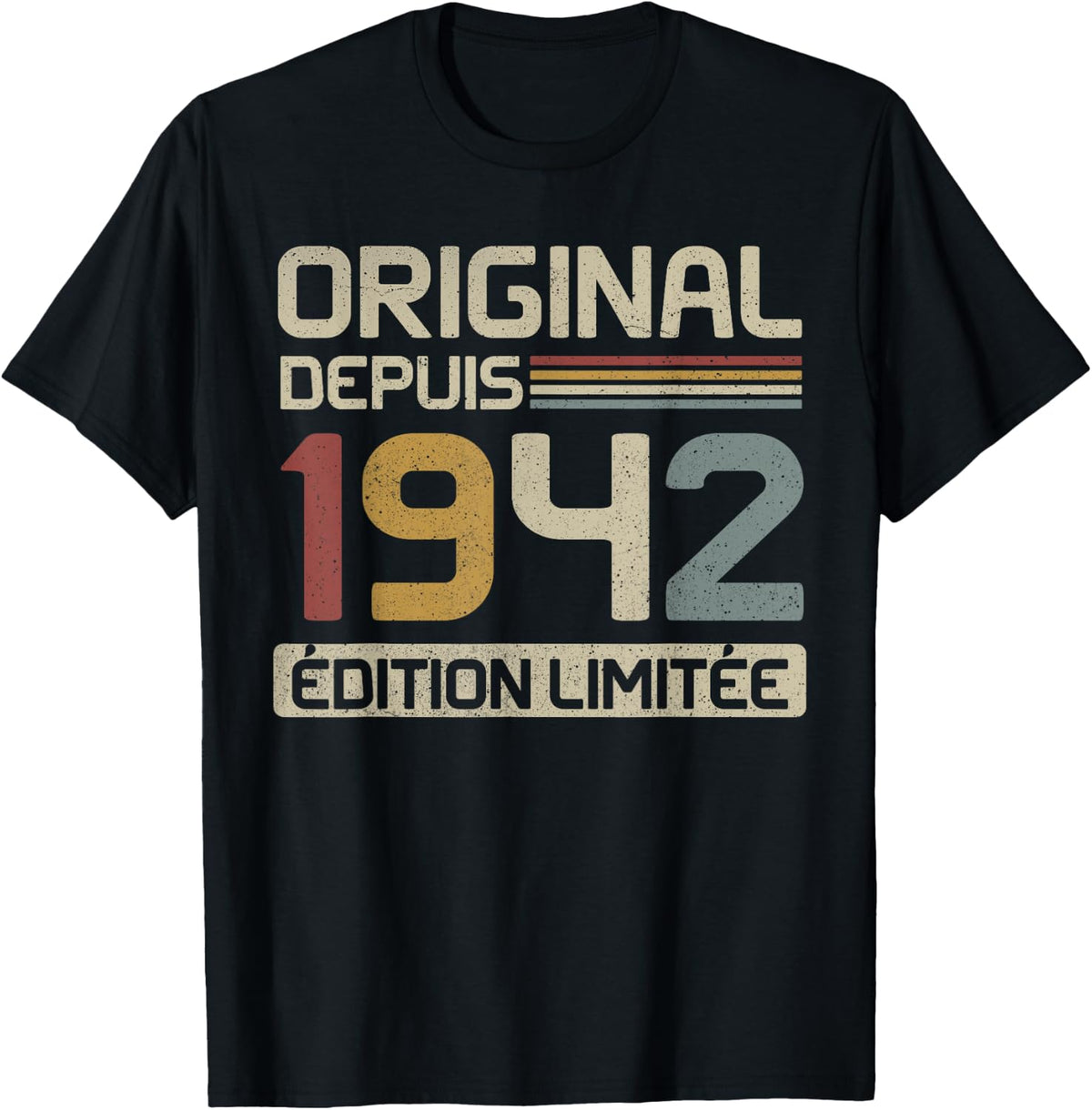 Original 1942 Birthday Gift 83 Years anniv 83 years , Black, S T-Shirt