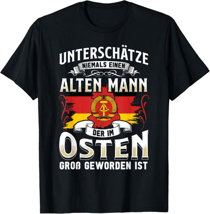 Ossi Gift Men Women East Germany NVA East GDR T-Shirt