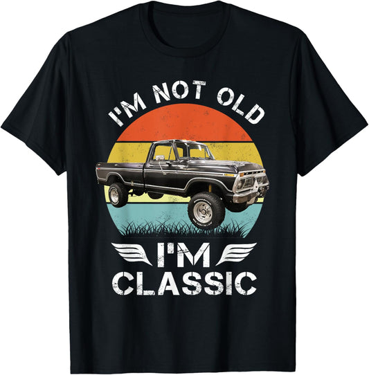 1977 classic f250 black , Small T-Shirt