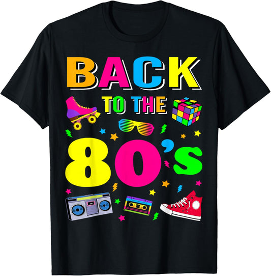 80s Retro Motto I Love 80's T-Shirt