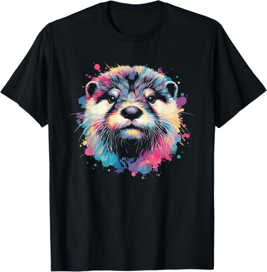 Adult Black Modern Graphic , Small, Short Sleeve, Round Neck, Collarless, Pull On, 1 Count, 0 Pockets, Lightweight, Stretchable, , All Ages, Casual Wear T-Shirt