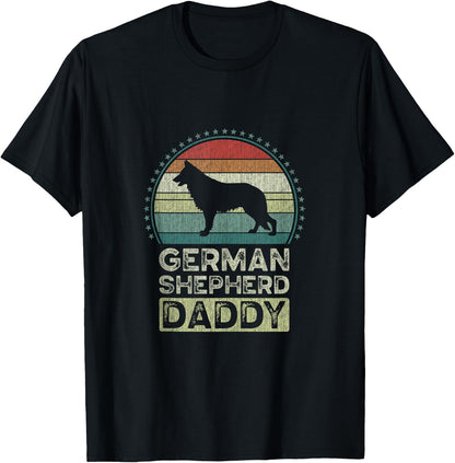 German Shepherd Daddy, Father's Day, Dad T-Shirt