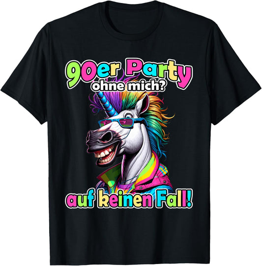 90s Outfit, Men's Themed Party, 90s Outfit, Women's , black T-Shirt