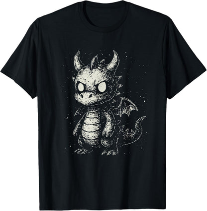 Goth t shirts Alt Gothic Black Emo Dragon T-Shirt