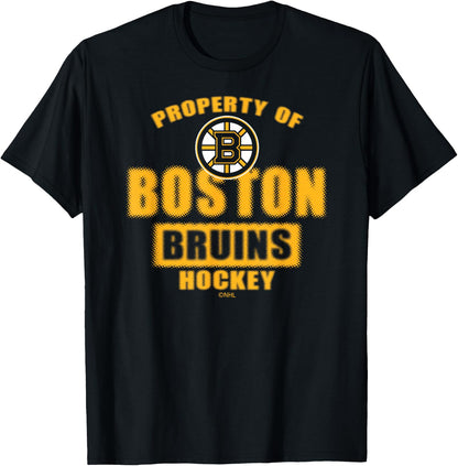 Boston Bruins Property Black Officially Licensed T-Shirt