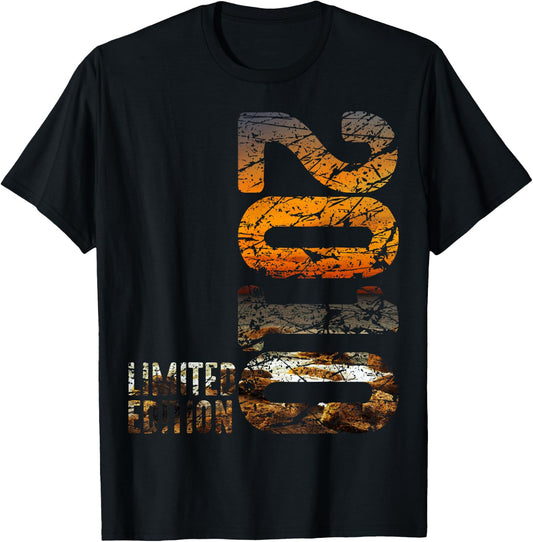 13th Birthday Boy Girl 13 Years 2010 Funny Gift , black T-Shirt