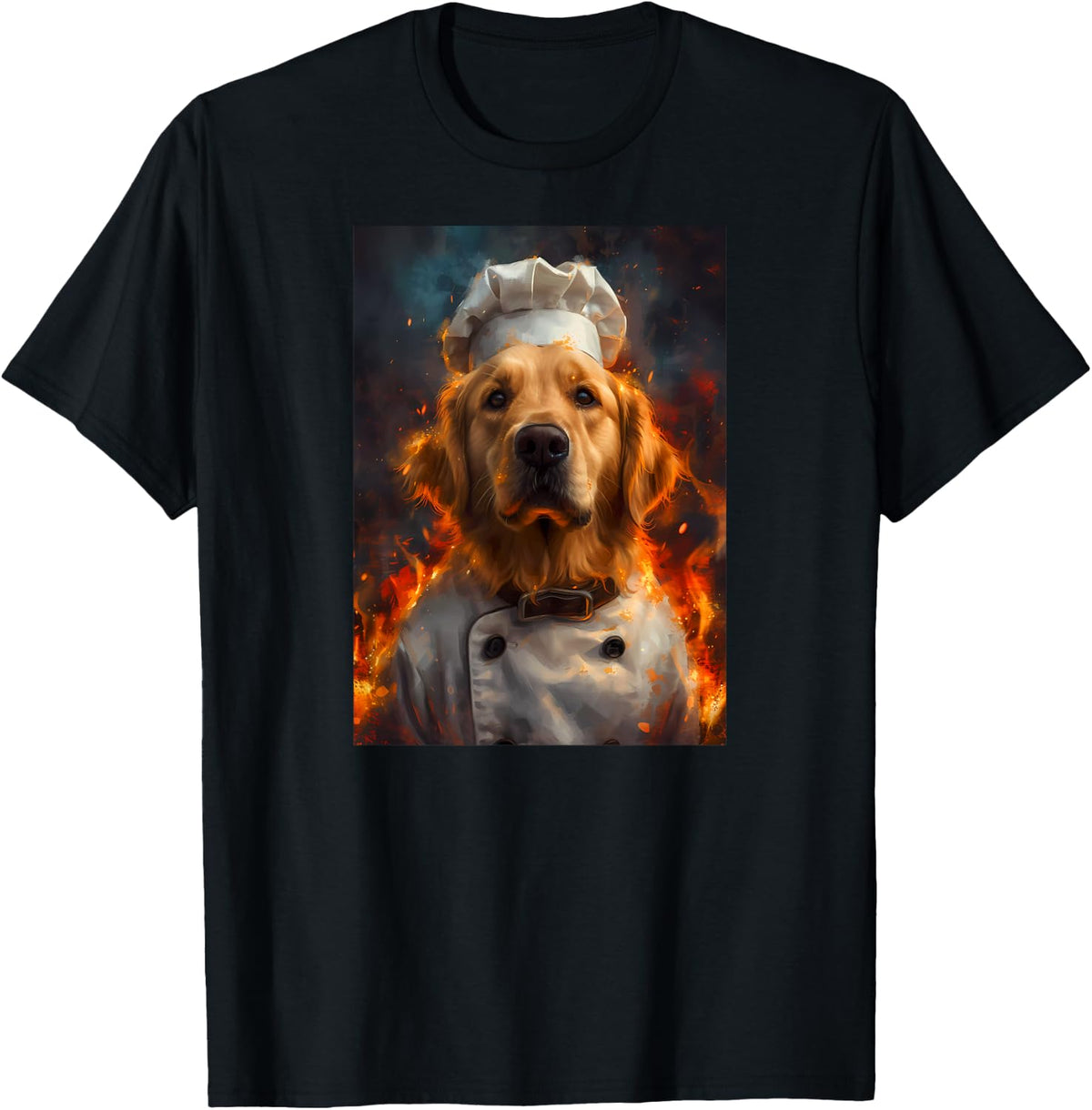 Chef Golden Retriever T-Shirt