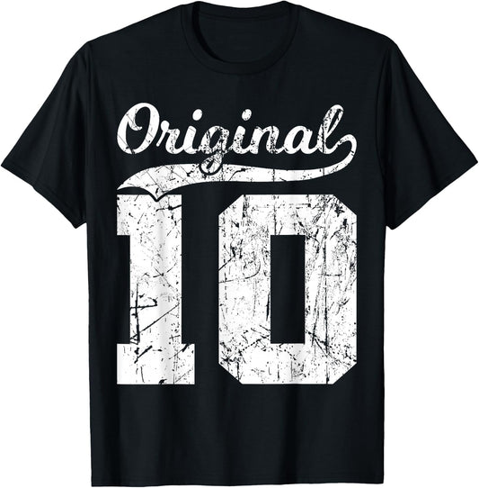 10 Original 14 Years Boy Girl Birthday , black T-Shirt