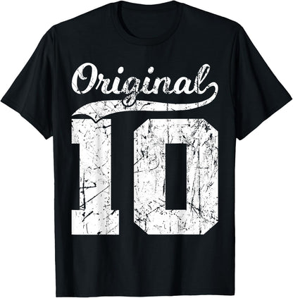 10 Original 14 Years Boy Girl Birthday , black T-Shirt