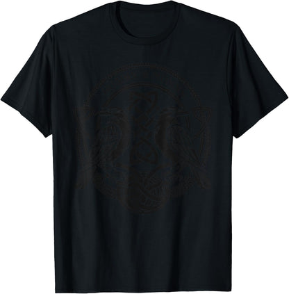 Norse & Germanic Mythology â€?Huginn & Muninn - Celtic T-Shirt