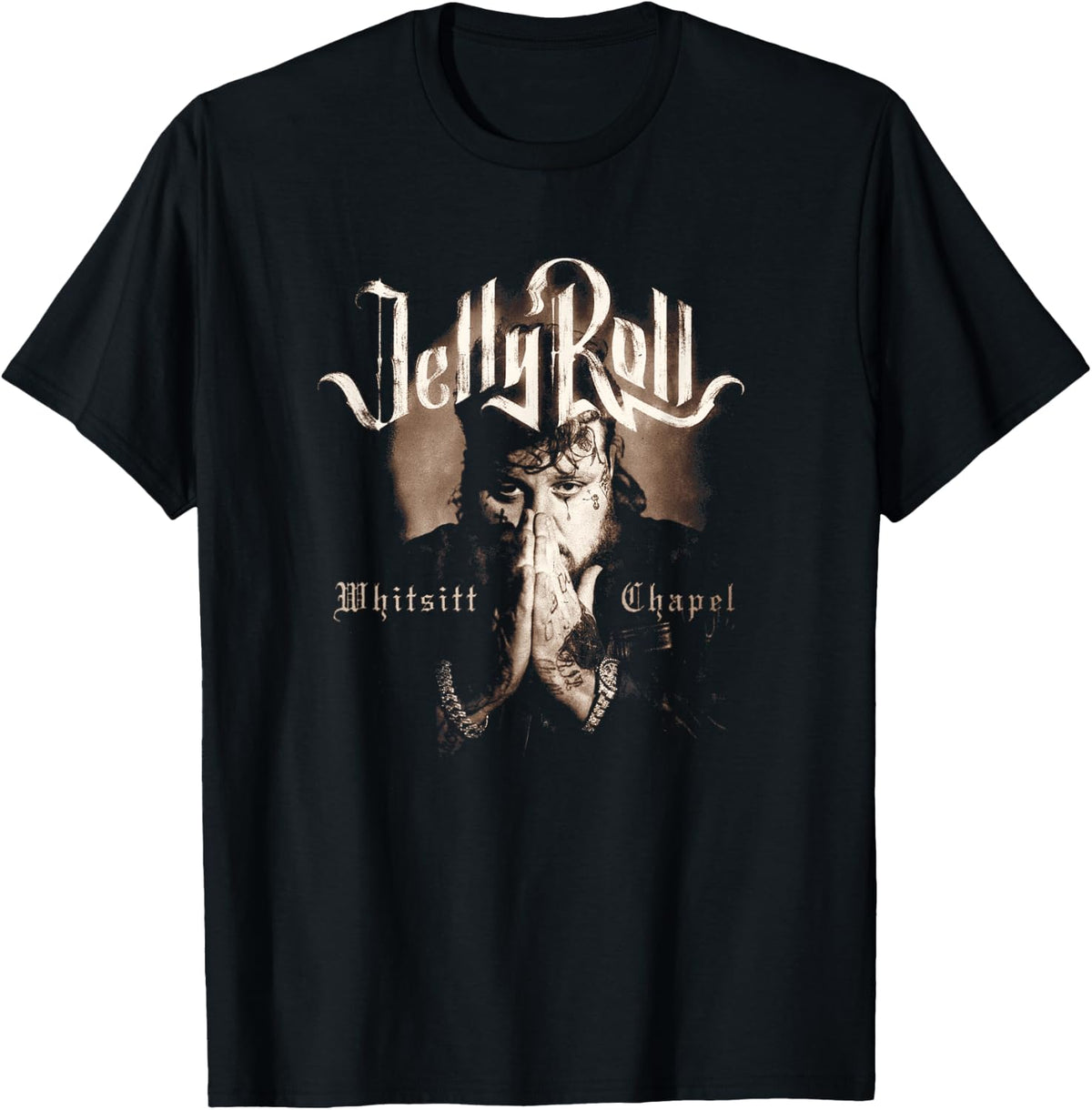 Jelly Roll - Black -Adults Short Sleeve , Small T-Shirt