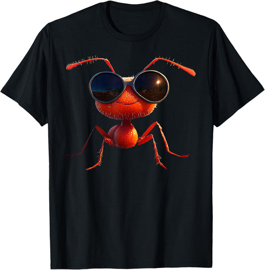 Ant Forest Ant Fire Ant Insect Small Cute Ants , black, S T-Shirt