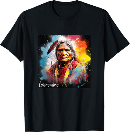 Geronimo , Black, S T-Shirt