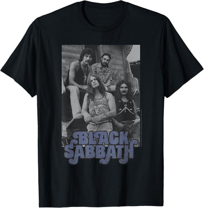 Black Sabbath Retro Photo T-Shirt