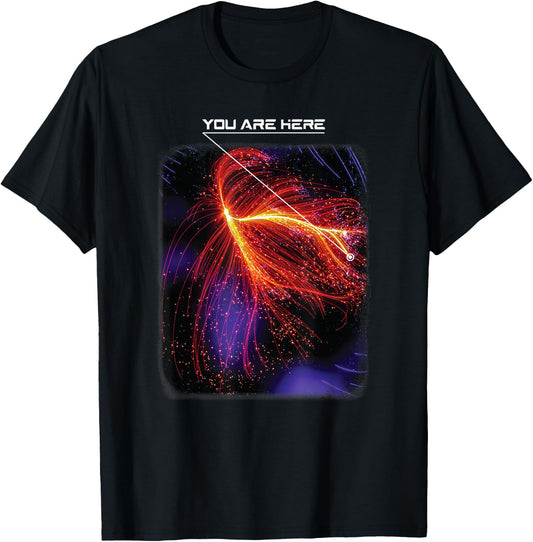 You are here Astronomy Laniakea Superamas Notre Galaxie , Black, S T-Shirt