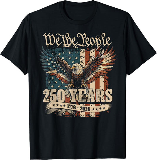 America USA 250 Years Birthday 250th Anniversary 4th of July T-Shirt