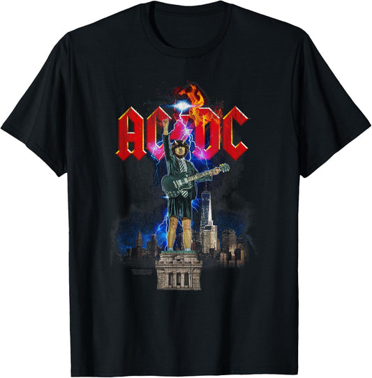 ACDC Angus NYC Lightning , black T-Shirt