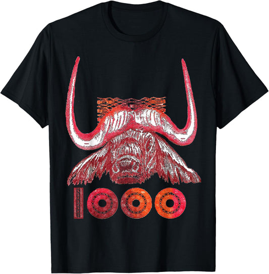 ALGERIA, BULL, DINAR, ALGERIA , Black, S T-Shirt