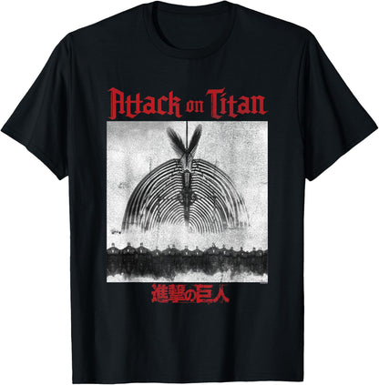 Attack on Titan Season 4 The Rumbling , black T-Shirt