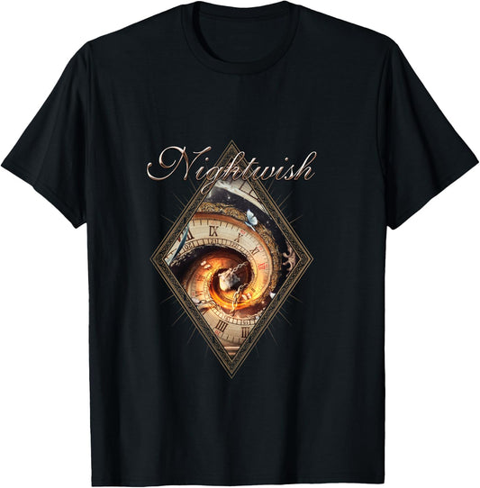 Yesterwynde (Album Cover + Logo) , Black, S T-Shirt
