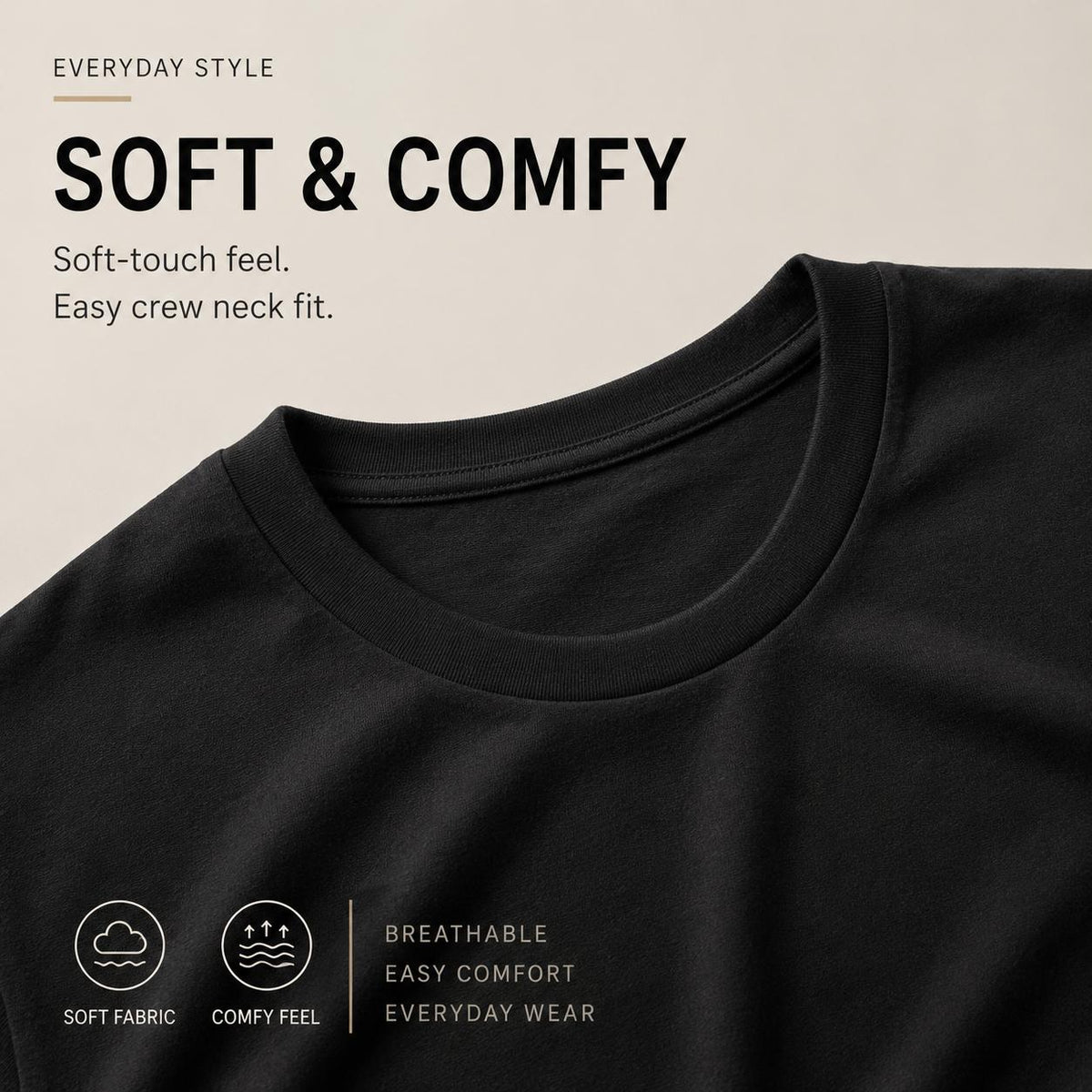 Angler with Sun and Fish Motif Women Children , black T-Shirt